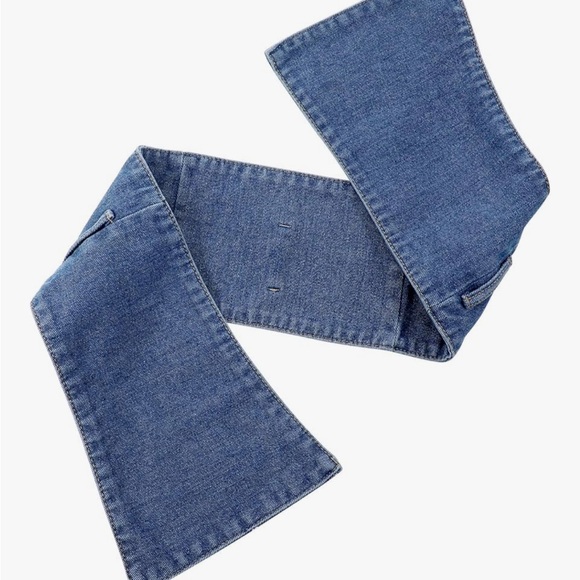 Stylish Denim Blue Women's Belt - Picture 7 of 9